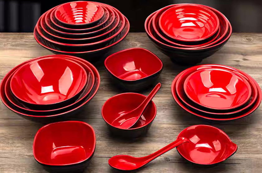 Black & Red Melamine