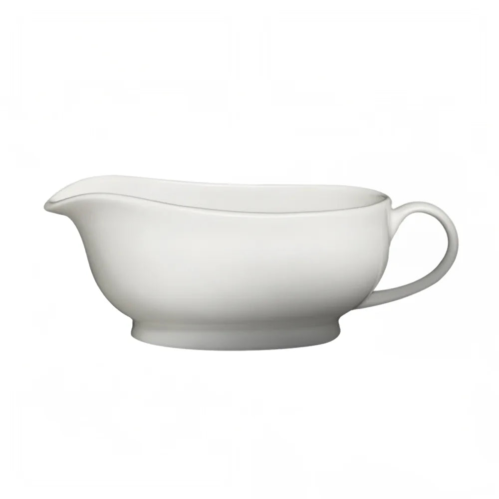 Cameo China 610-75 5 oz Dynasty Gravy/Sauce Boat - Ceramic, White (12 pcs)