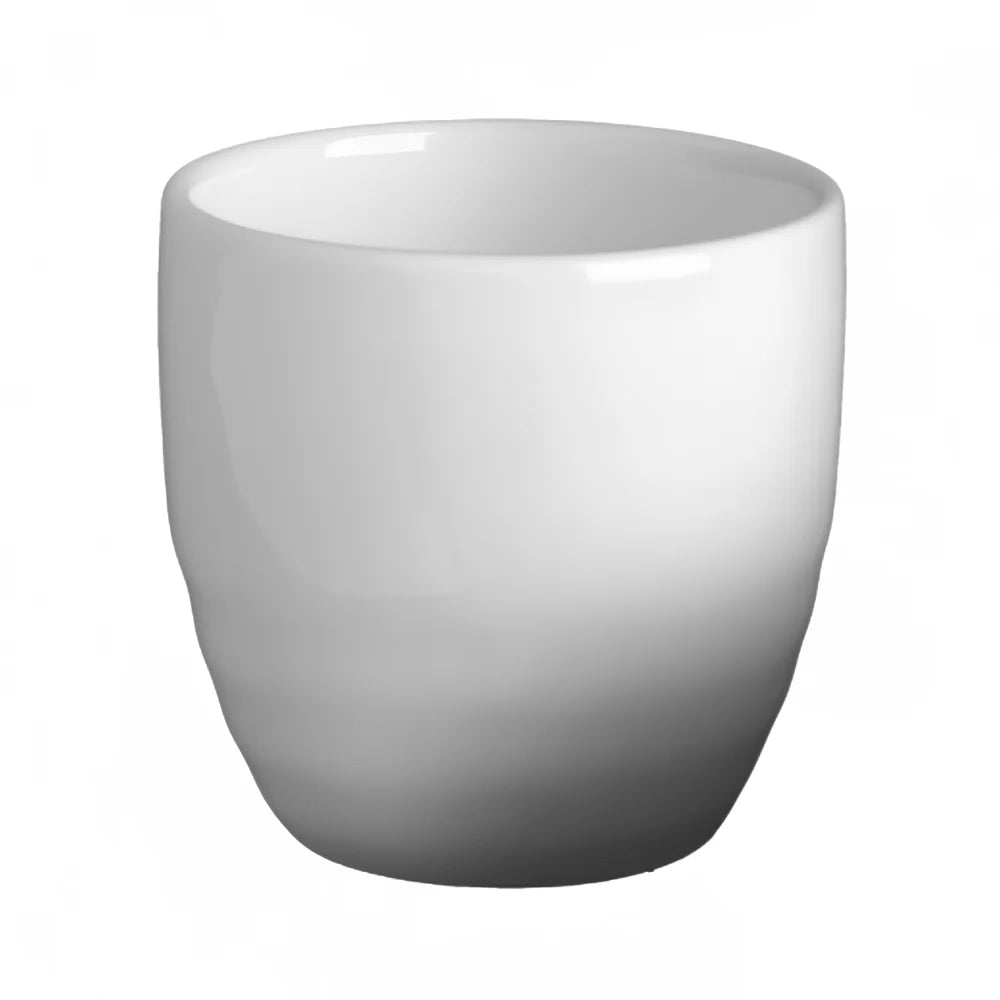 Cameo China 710-69 2 oz Fusion Sake Cup - Ceramic, White (12pcs)