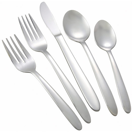 0019-05 - Flute Dinner Fork, 18/0 Heavyweight, 12pcs