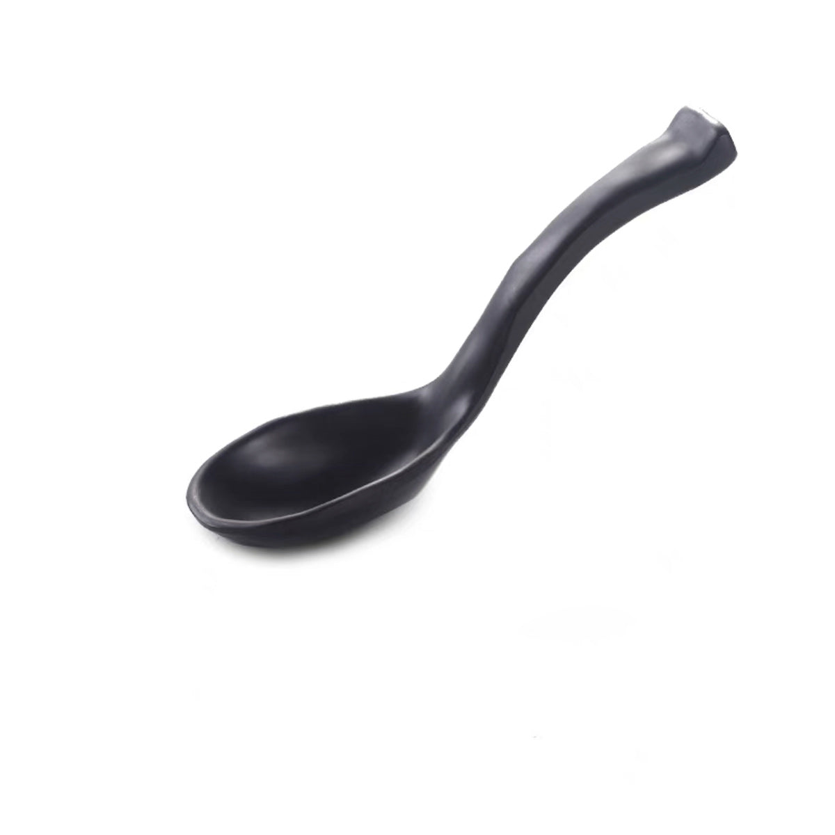 Black Melamine Abstract Handle (1110)