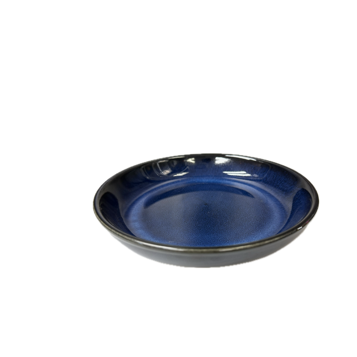 Chefco, 8" Blue Round Plate (JM2004) - Chefcoca
