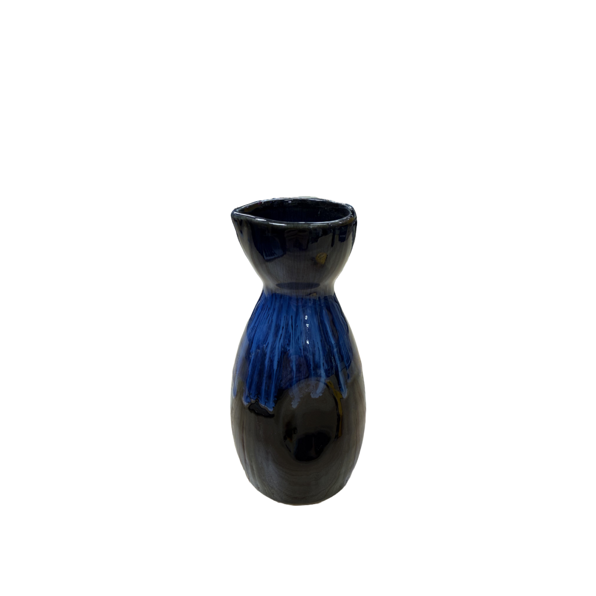 Chefco, Ceramic Dark Blue Large Sake Bottle (JS279) - Chefcoca