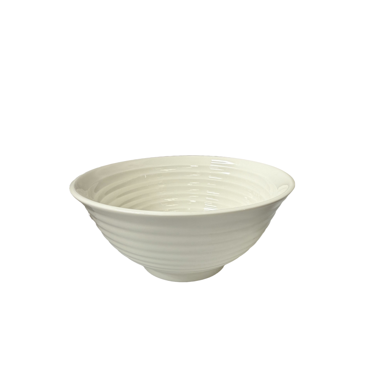 Chefco, 7.5" Porcelain Round Ramen Bowl - Ceramic, White(PT00133) - Chefcoca