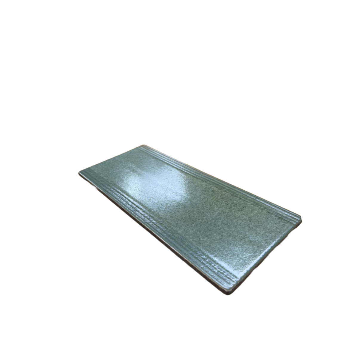 Chefco, 12" Ceramic Green Rectangular Plate (GR311502) - Chefcoca