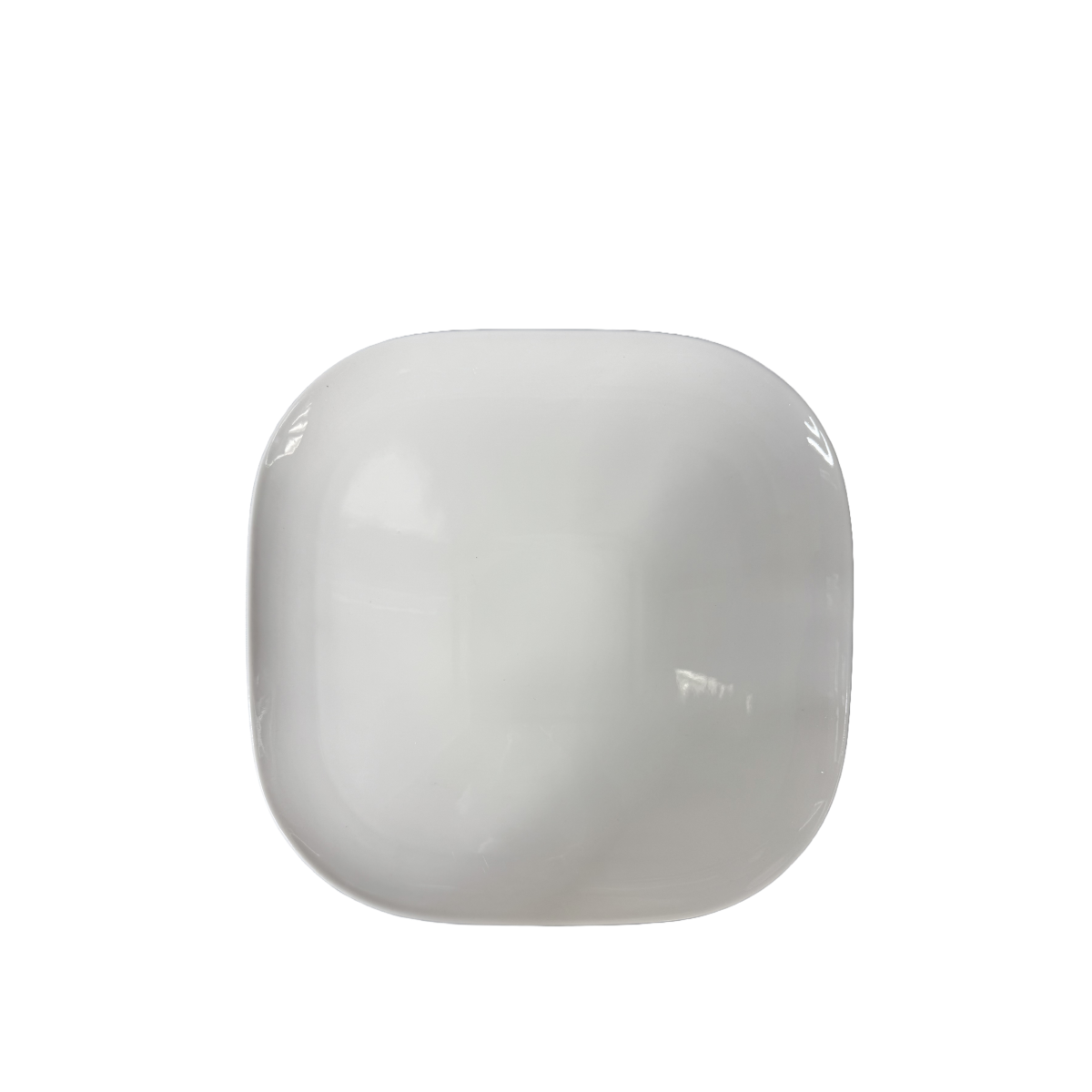 Chefco, 11" White Flat Square Plate - Ceramic White (PT00155) - Chefcoca
