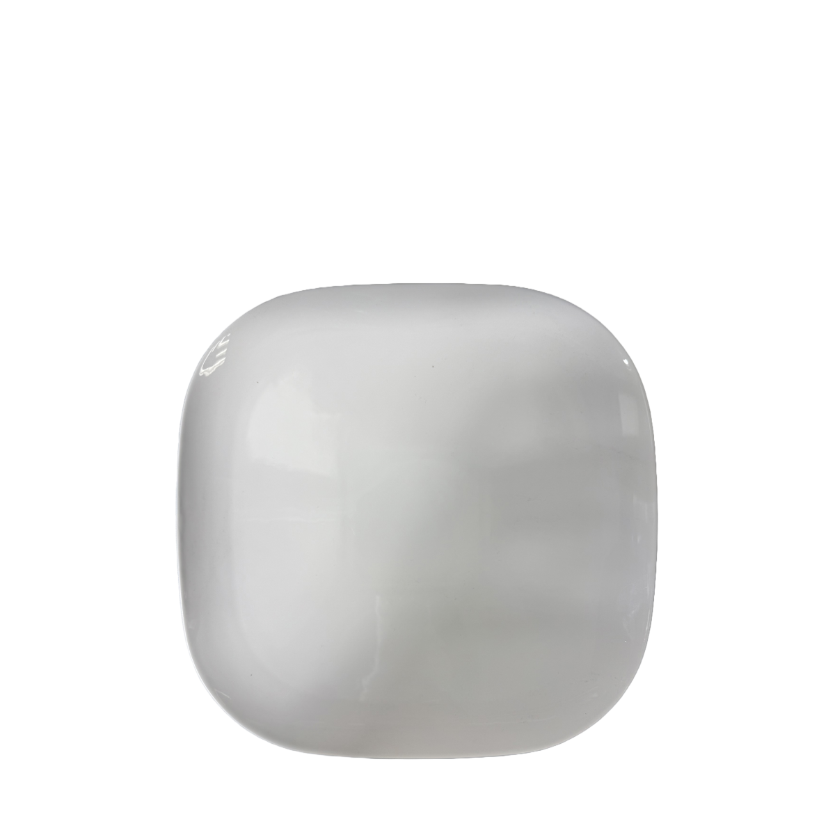Chefco, 12" White flat Square Plate - Ceramic White (PT00156) - Chefcoca
