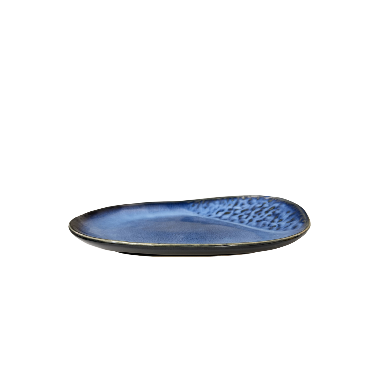 Chefco, 9.75" Bevel Edge Blue Plate (DB241803) - Chefcoca
