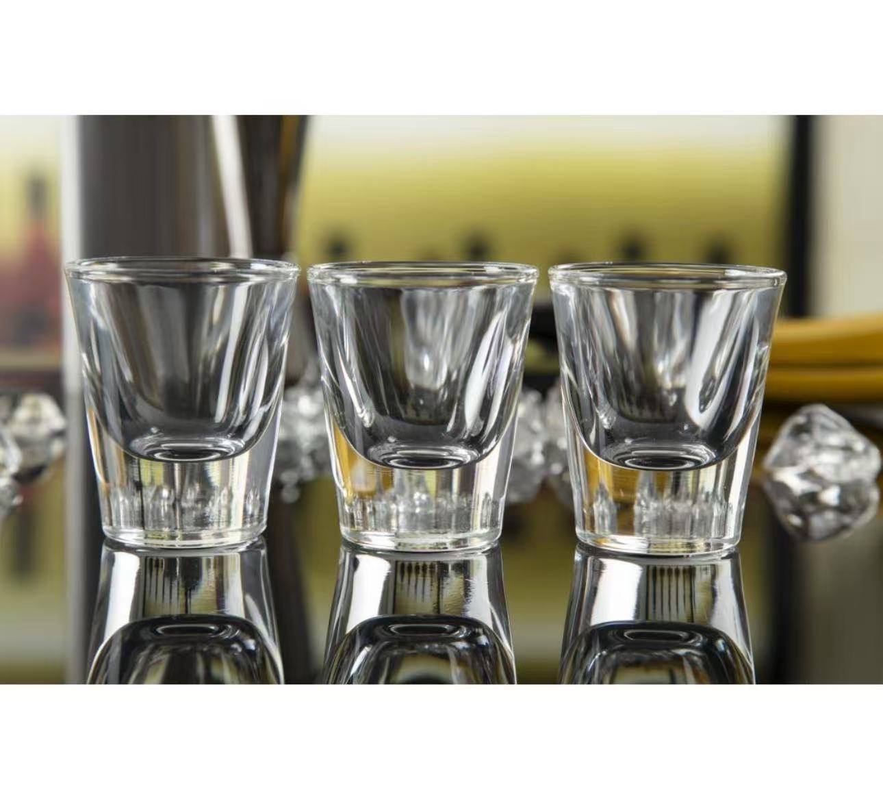 Chefco, Wide Whiskey Shot Glass 1 oz (G5122)-12pcs