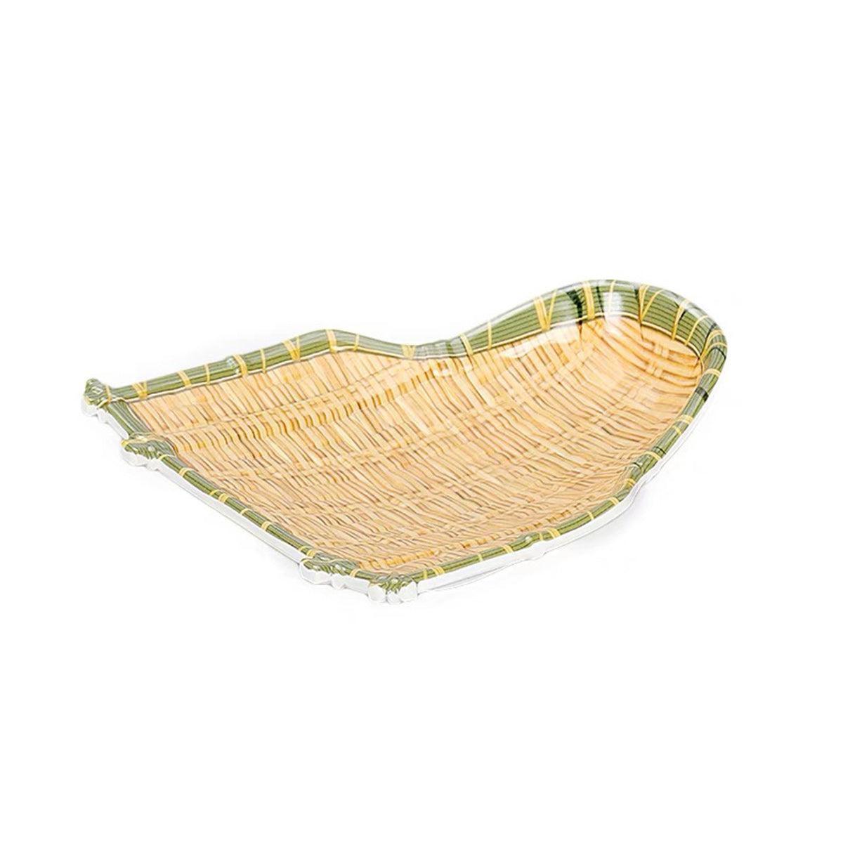 8" Melamine Rattan Style Plate (13911-08)