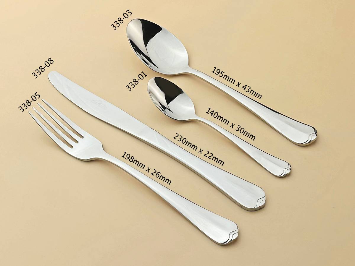 Heavy Lafayette Dinning Utensils (338-01,03,05,08)