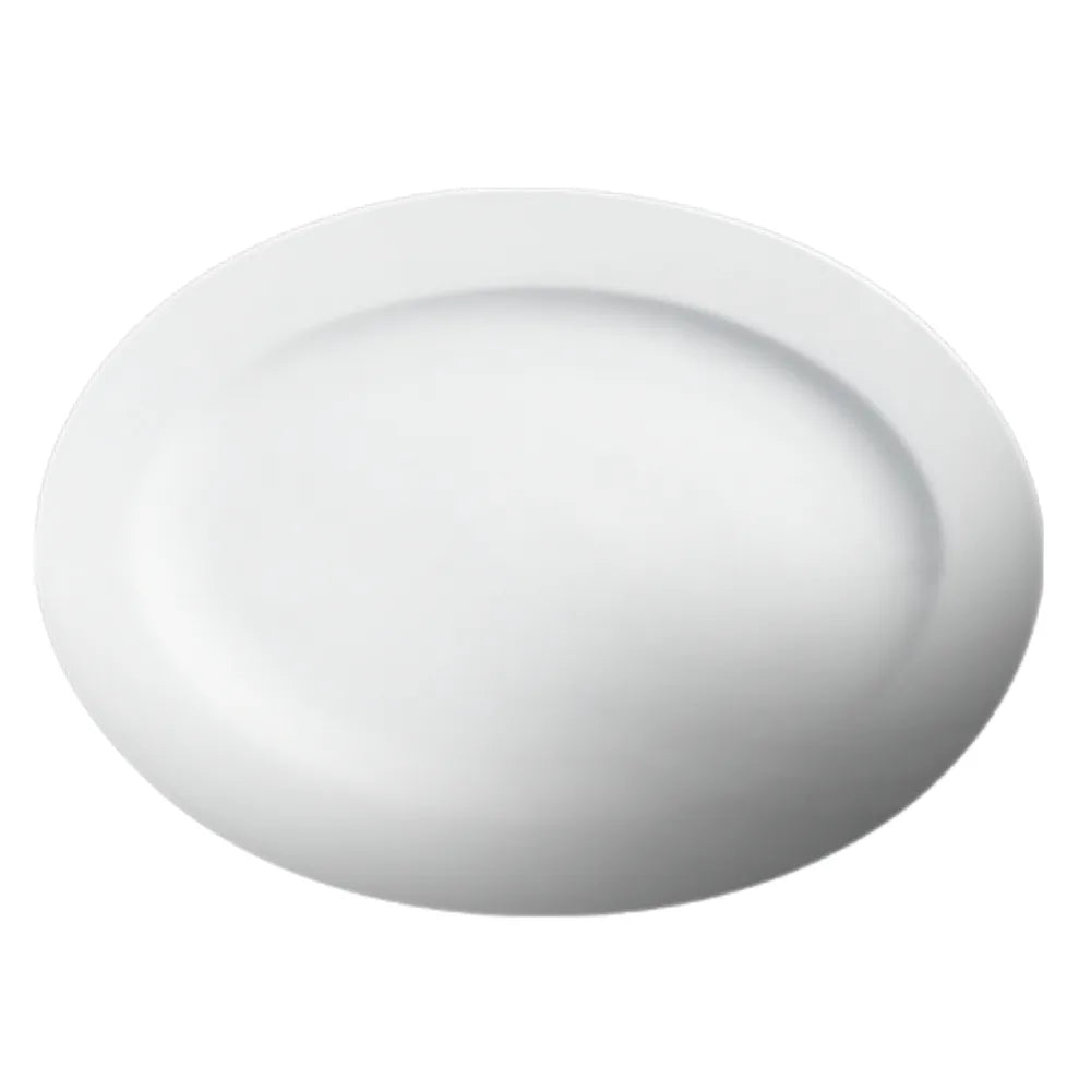 Oval Imperial Platter - White Ceramic (210-123/210-143)