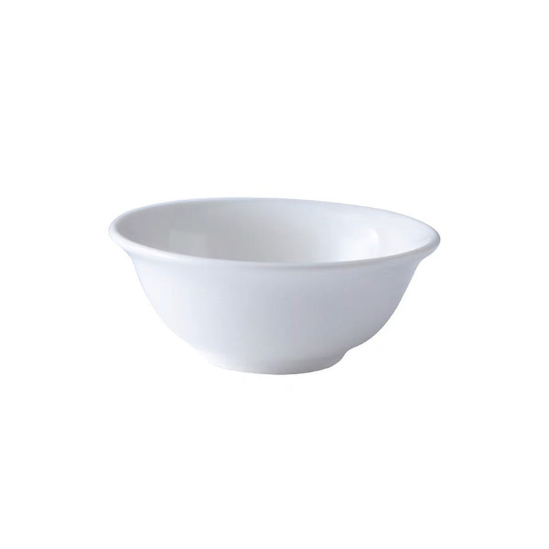 White Shallow Melamine Bowl (21224-1)