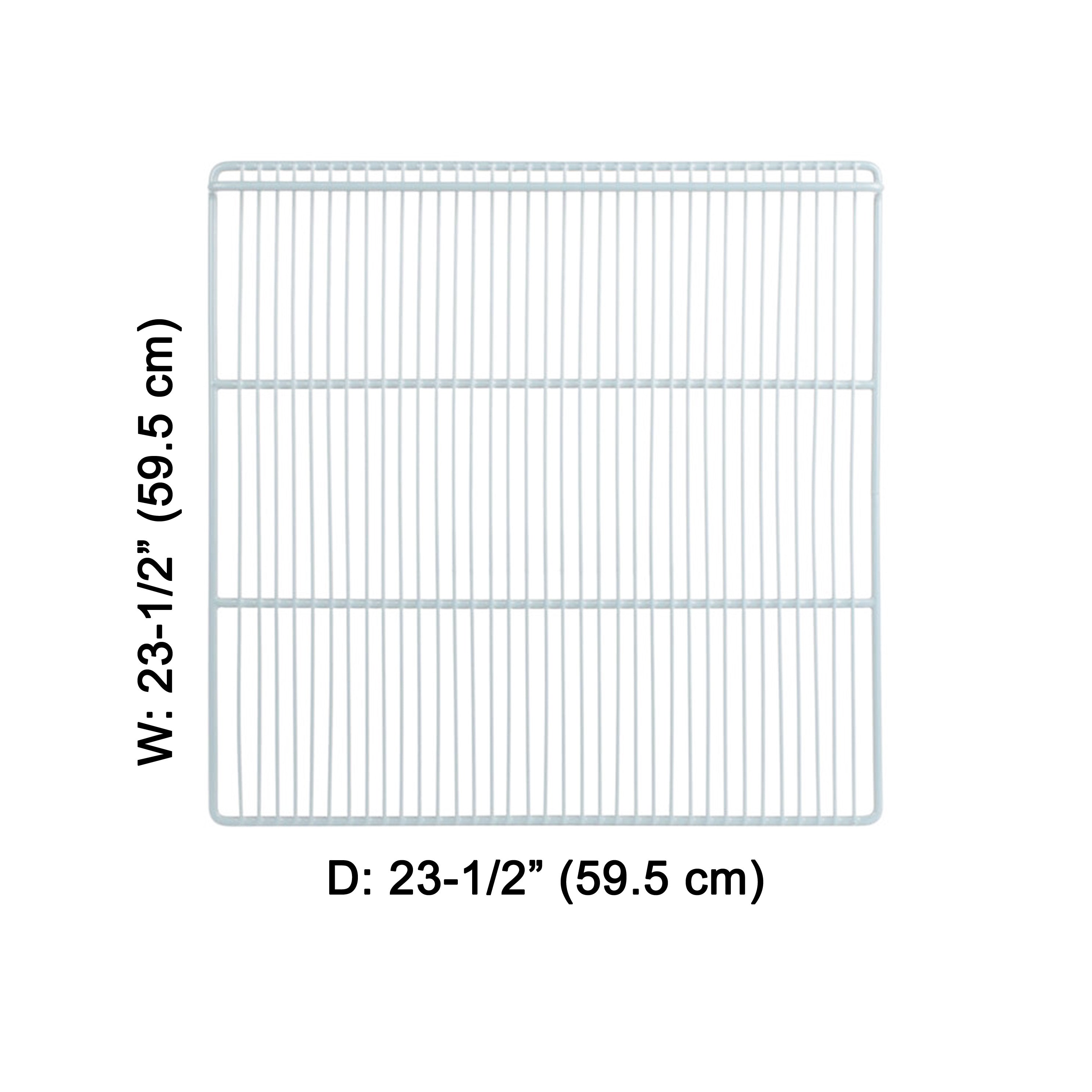 Sub-equip, Commercial refrigeration Wire Shelf, White, 23-1/2" x 23-1/2"