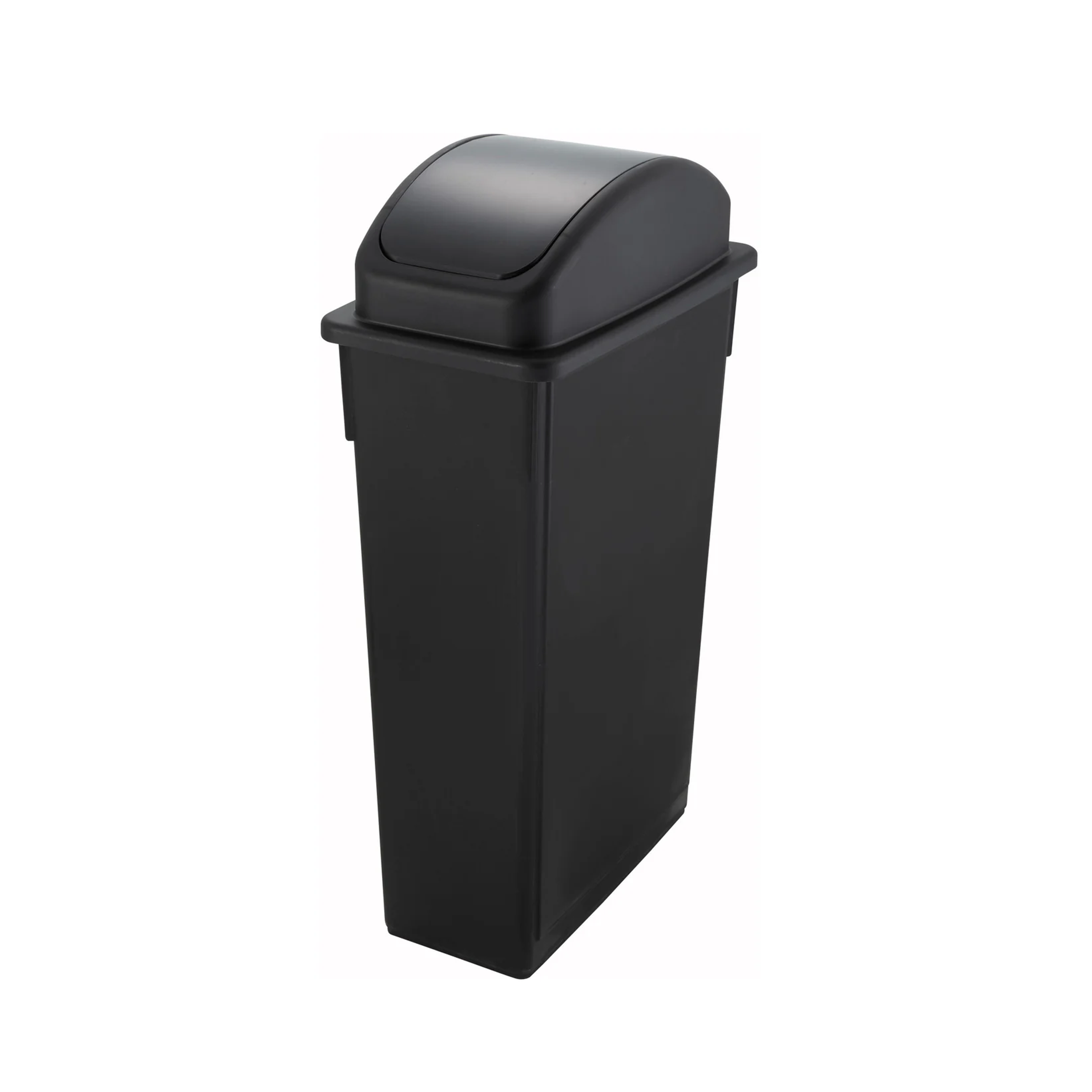 23 Gallon Slender Trash Cans - Black (STC-23K) - Chefcoca