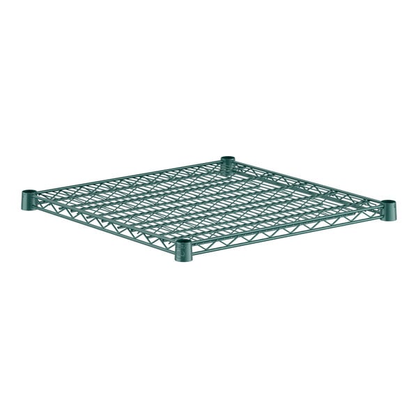 24" Wide NSF Green Epoxy Wire Shelf, 24"Length (GWS-2424)
