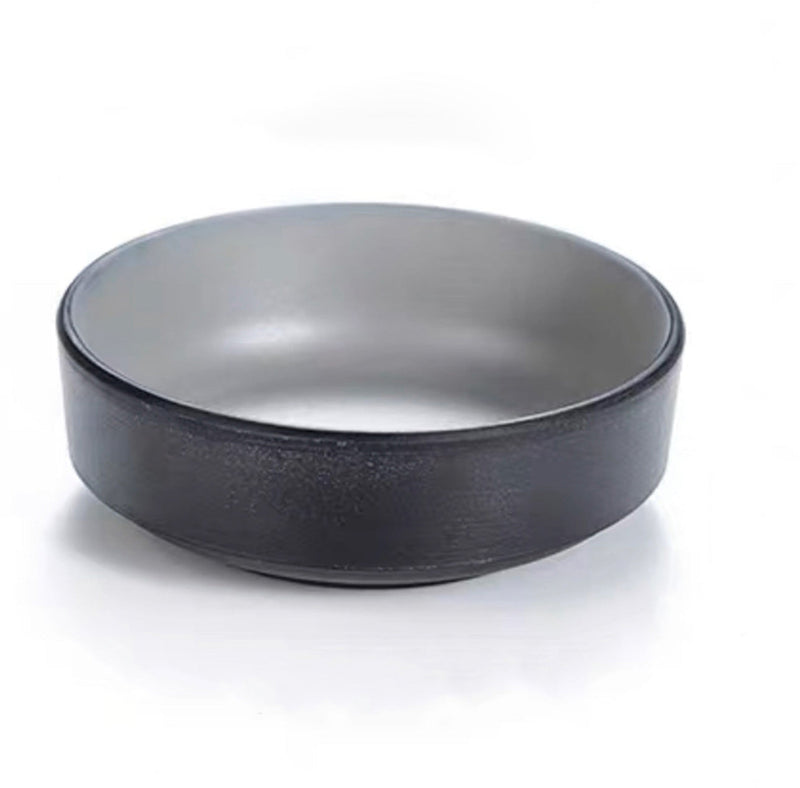 5”Two Toned Grey Melamine Bowl (25-108)