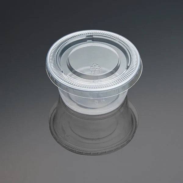 2500 Sets,Plastic Portion Cups, 2 oz - Chefcoca