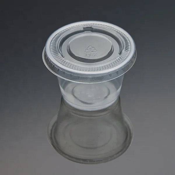 2500 Sets,Plastic Portion Cups, 1 oz - Chefcoca