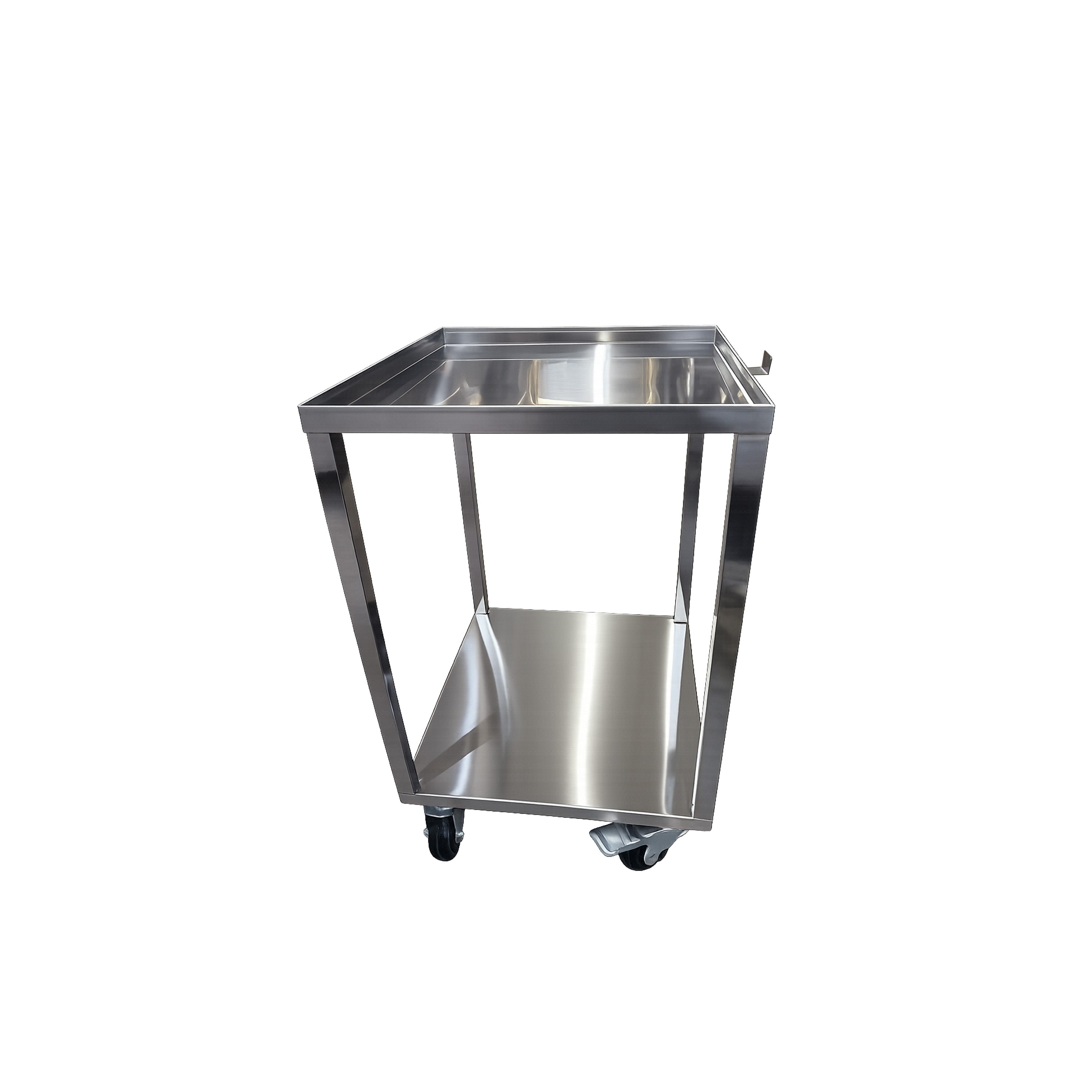Chefco, SST-2, 304 Stainless Steel Trolley, Rice Cooker Cart (16"x18"x25") - Chefcoca