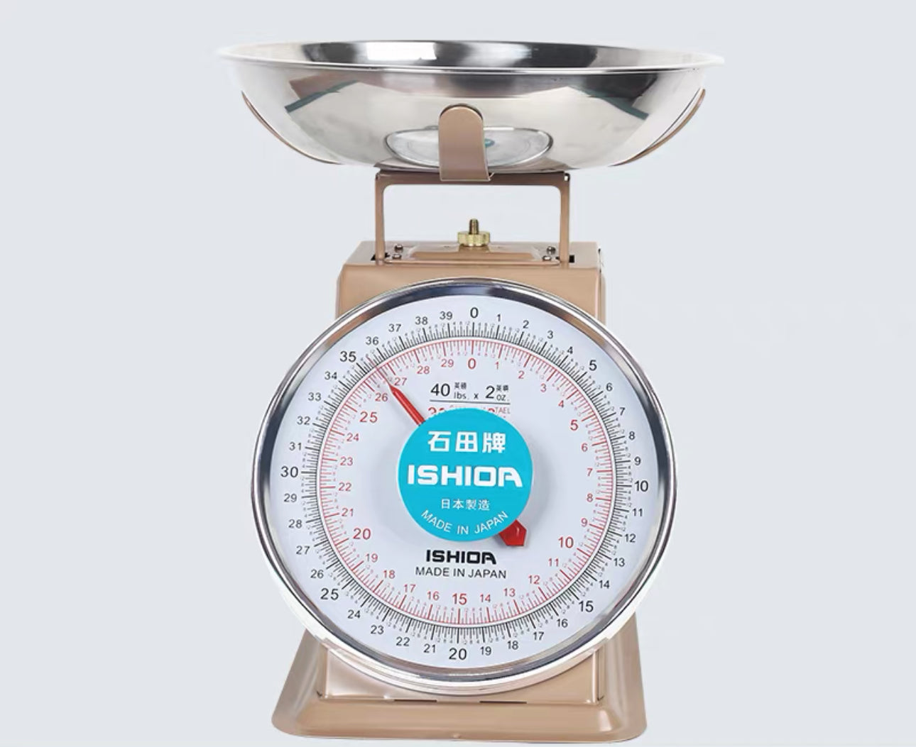 ISHIDA, Kitchen Scale - 40 lbs/30 CATTIES