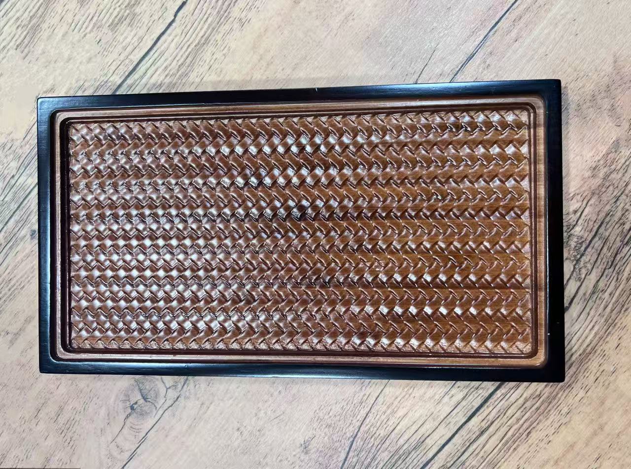 CHEFCO, BRSP-2614, Bamboo Rectangular Serving Plate, 25.5cmx14cmx2cm - Chefcoca