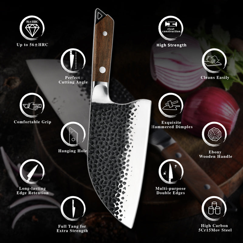 Sub-equip, 8" Cleaver Knife (HM-16)
