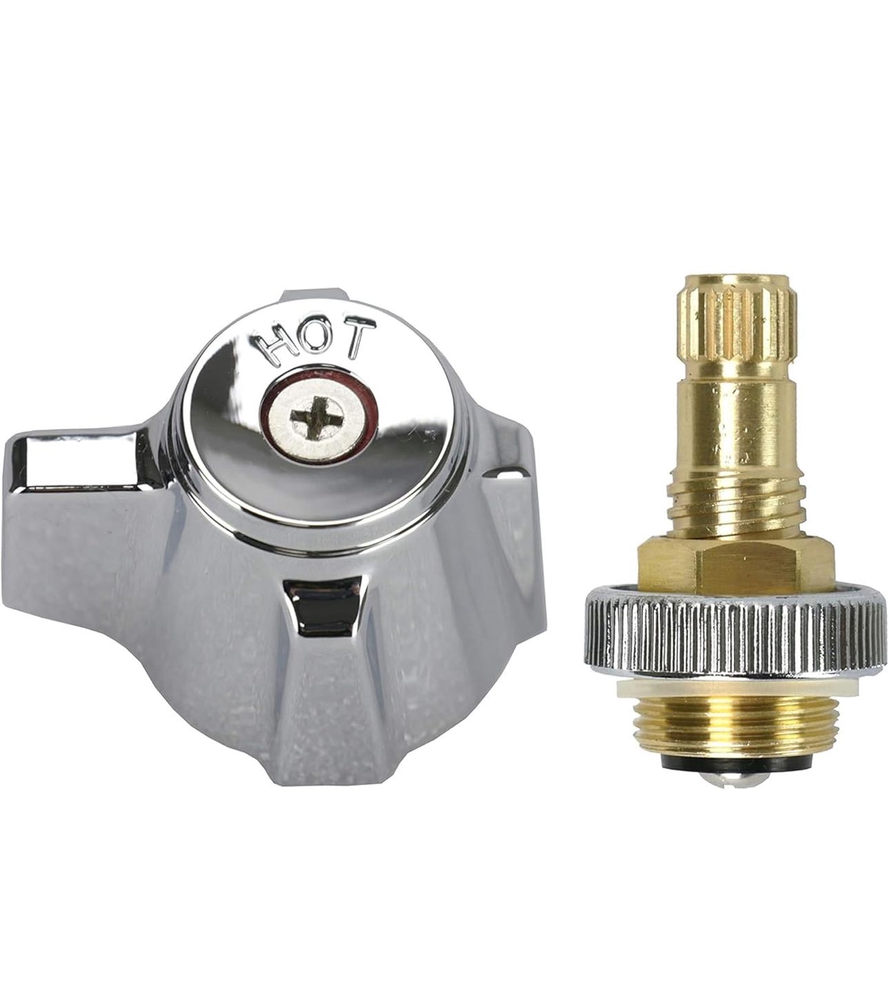 Handle kit with cooper valve, Hot (for Metal 304 BXF-Y3G/BXF-Y5G)