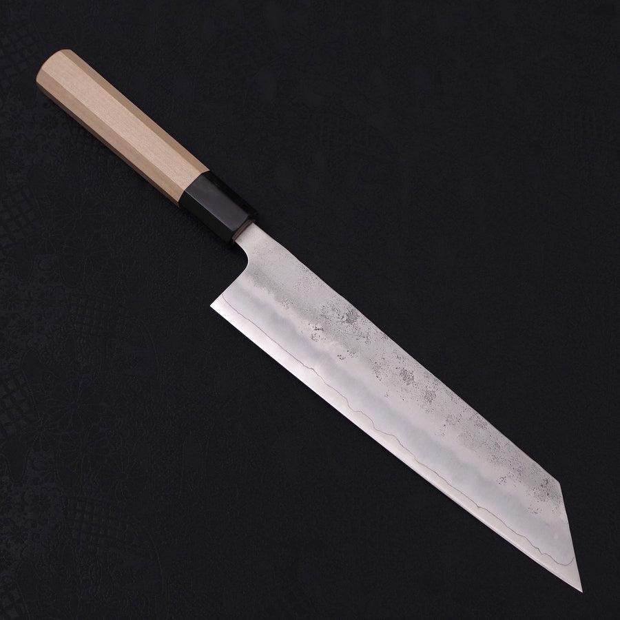 MUSASHI Kiritsuke Silver Steel #3 Nashiji Buffalo Magnolia Handle 210mm (097-210)