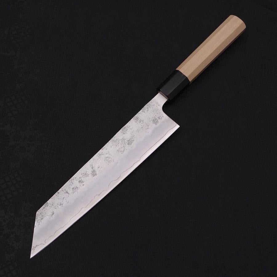 MUSASHI Kiritsuke Silver Steel #3 Nashiji Buffalo Magnolia Handle 210mm (097-210) - Chefcoca