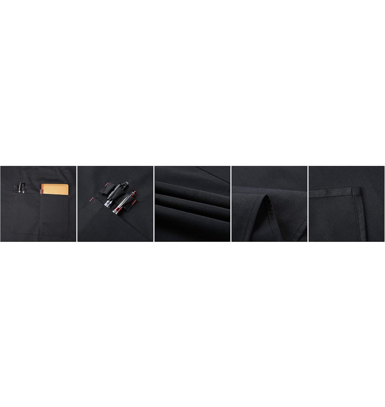 Waist Apron \Half Aprons with Pocket (WA-1724K)
