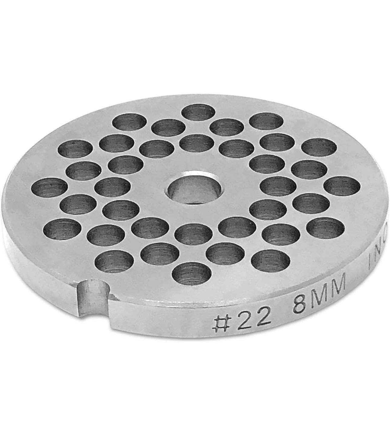 #22 Meat Grinder Plate 8mm Holes (MG-2208MM)