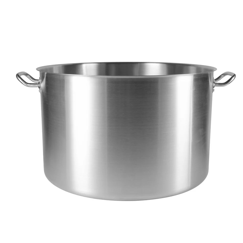 Sub-equip, SSSP-4026, Heavy-Duty Stainless Steel Stock Pot- 32 Quart - Chefcoca