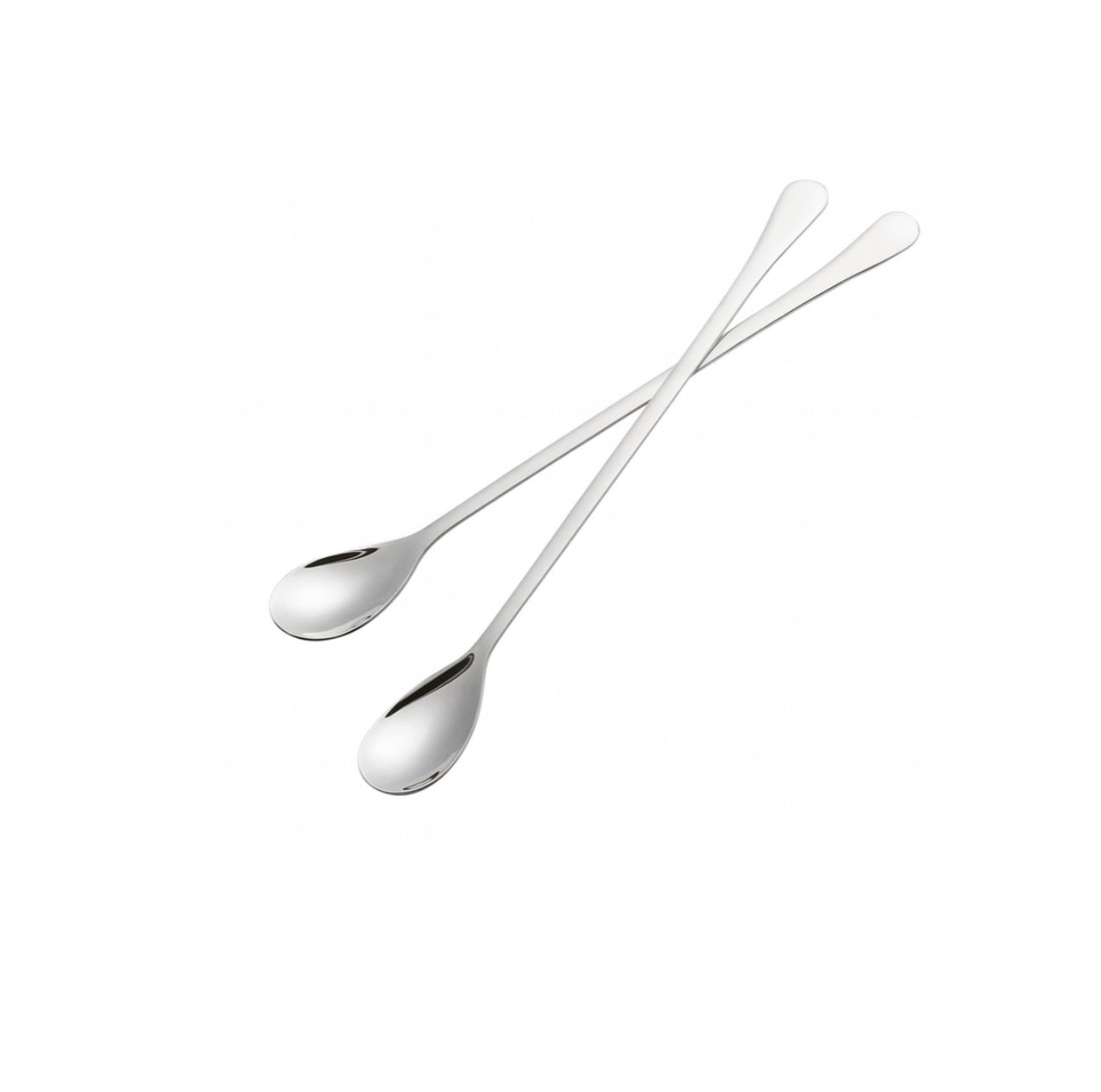 CHEFCO,5011-4,Stainless Steel Long Handle spoon 22cm/8.7"(6pc/pack) - Chefcoca