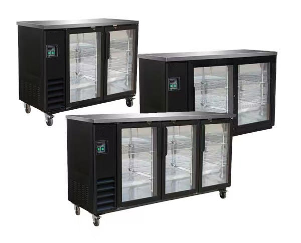 Sub-equip, CBB3-24G, 61" Swing Door Back Bar Cooler (61.1" x 24.4" x 41.8") - Chefcoca