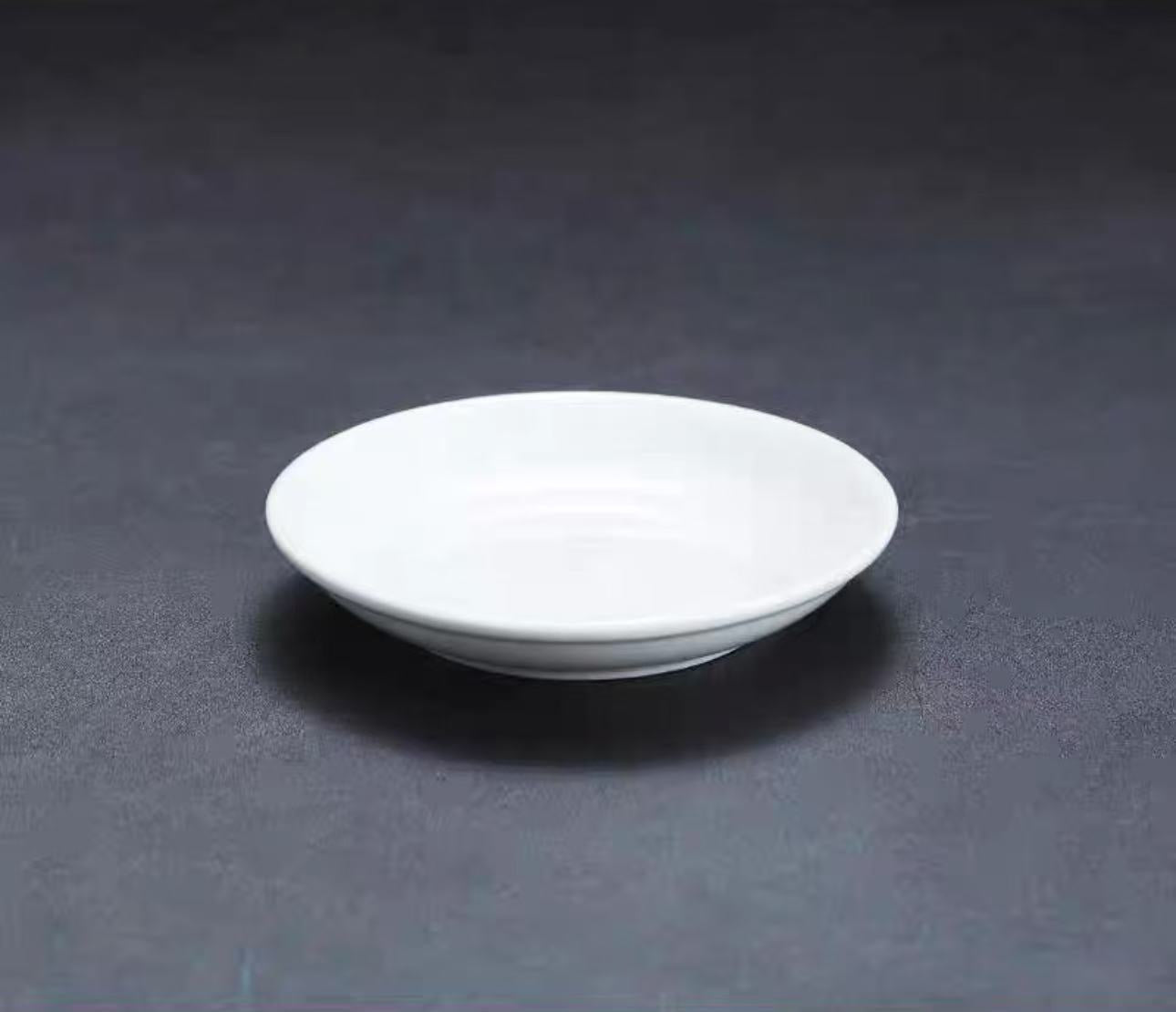 White Ceramic Dimsum Dish (210-42A/210-52N)- Ceramic, White - Chefcoca