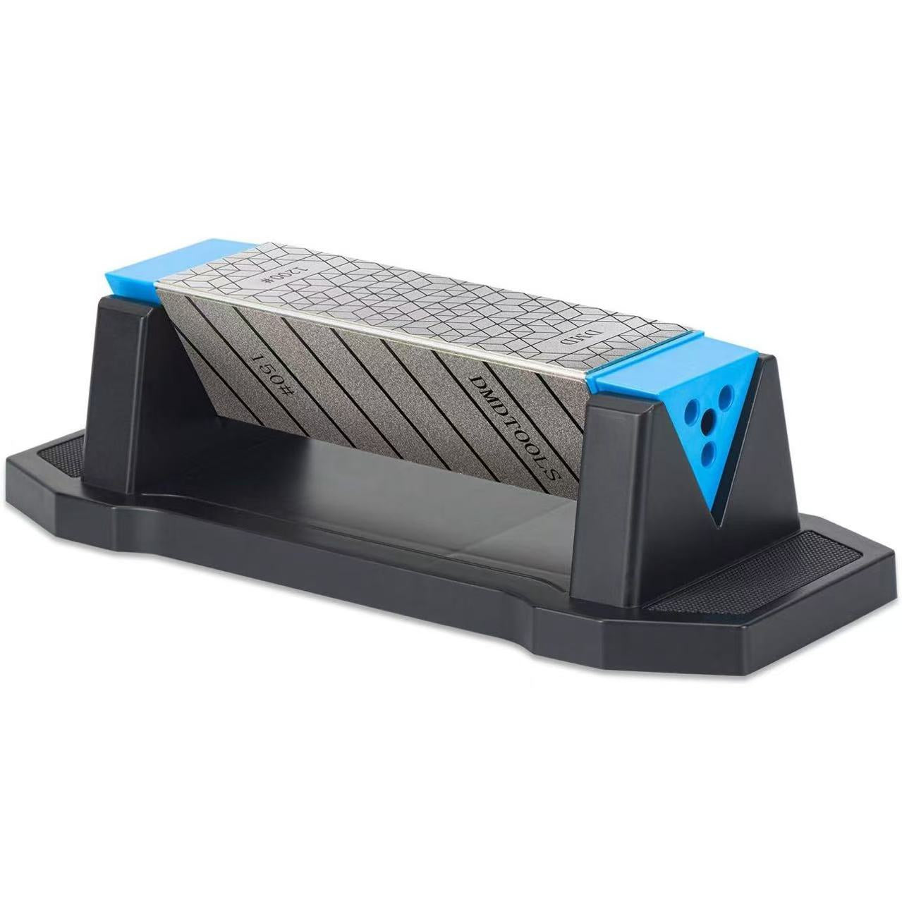 DMD Diamond Whetstone Knife Sharpener, 3-Sided Grit Coarse 150 | Medium 325 | Extra Fine 1200, Multi-Use Diamond Plate Honing Stone, Professional Sharpening Tool - Chefcoca
