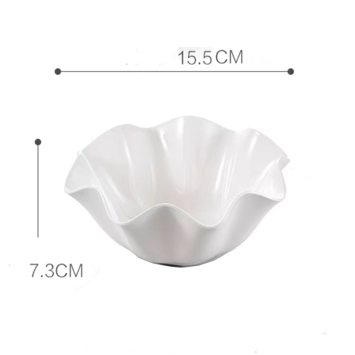 Flower Shaped Melamine Bowl (551-553)