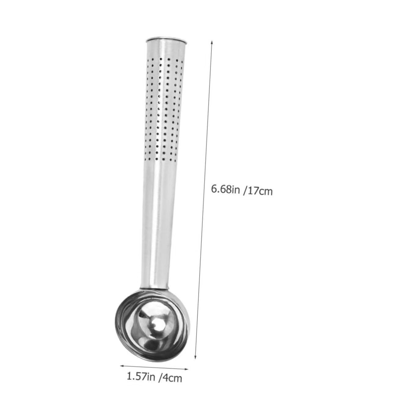 Chefco, Handle Tea Infuser Stick Stainless Steel Strainer Tube for Making （STB-4)