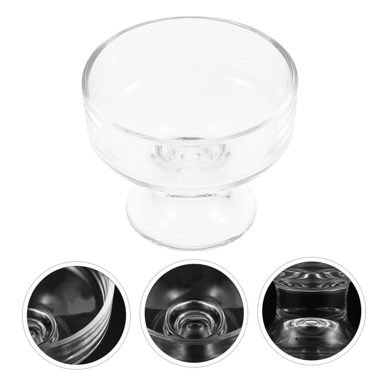Chefco, G3901, 129 ml /4.4oz Mini Coupe footed bowl, 12 pcs