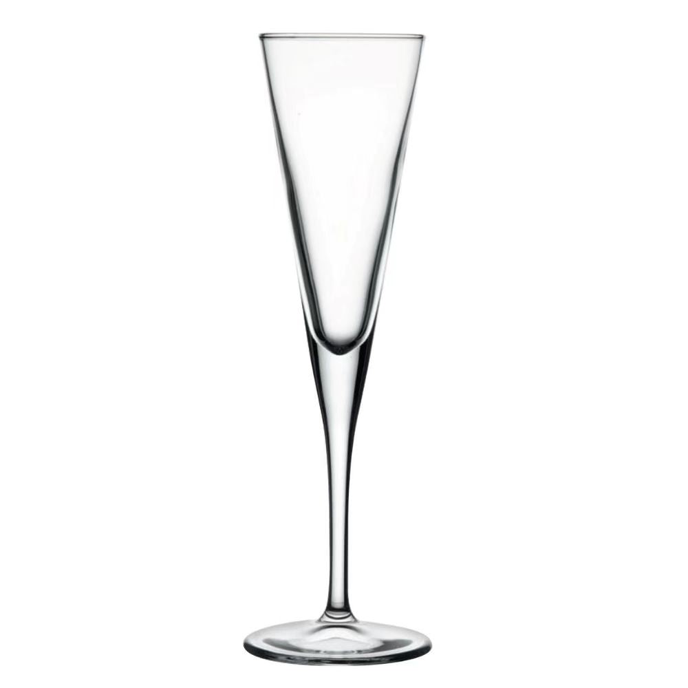 Chefco, 44305, 150 ml / 5 OZ V-Line Champagne Flute x 6 pcs