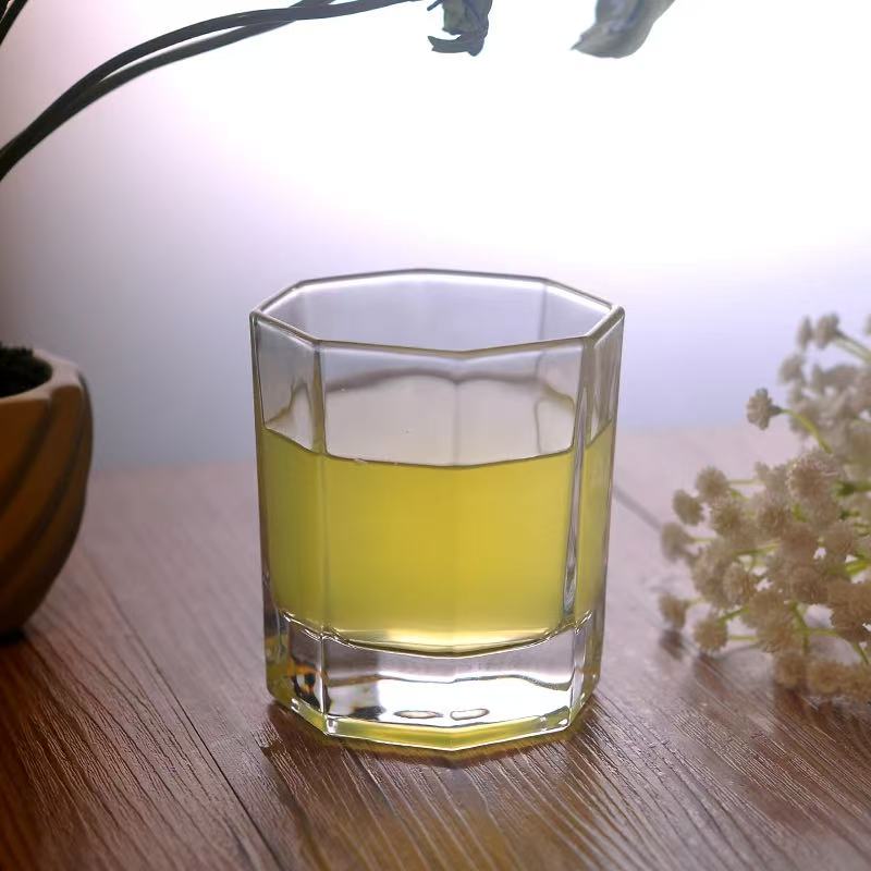 Chefco, KTY5010, Octagonal Whiskey Glass 200ml x 12pcs