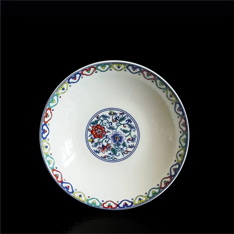 Chefco, 7 "Chinese Ancient Palace Style Porcelain Rice Bowl (PTC00313)