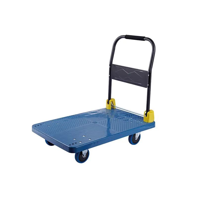 Chariot en acier inoxydable, poignée simple