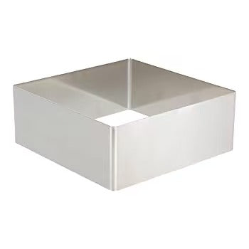 Moules à gâteau en acier inoxydable, moule à gâteau mousse, anneaux à gâteau avec poussoir