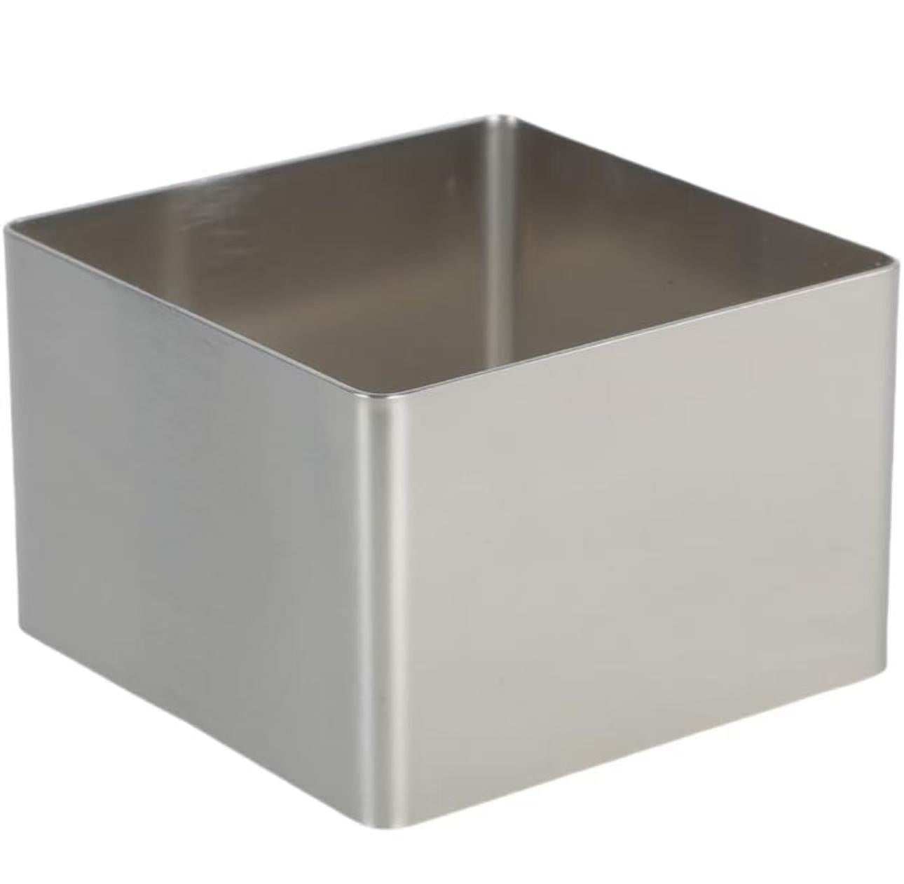 Moules à gâteau en acier inoxydable, moule à gâteau mousse, anneaux à gâteau avec poussoir