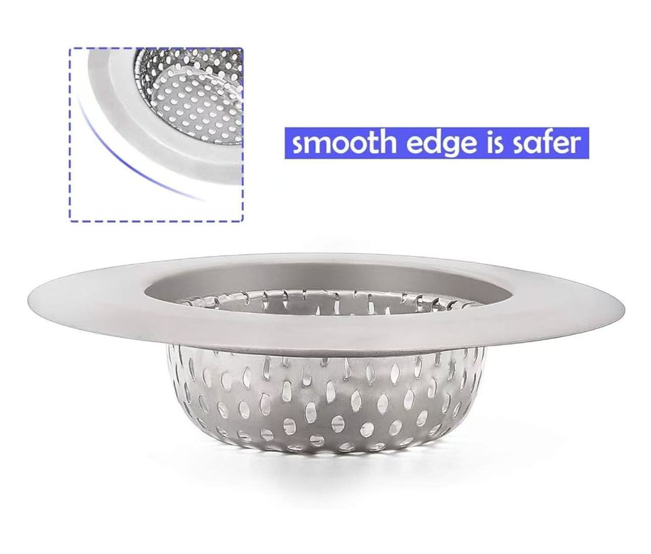 SIK-3 - Crépine d'évier 3" en acier inoxydable