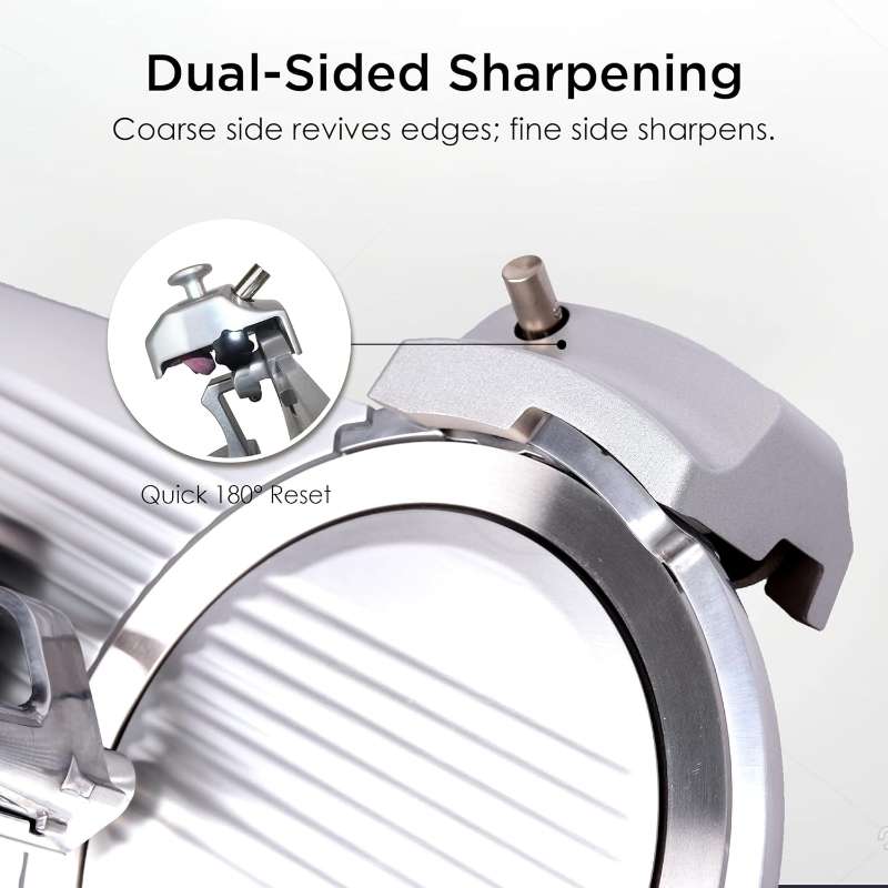 Sub-equip 1A-FS413 Anodized Elite 10" Blade Heavy-Duty Meat Slicer