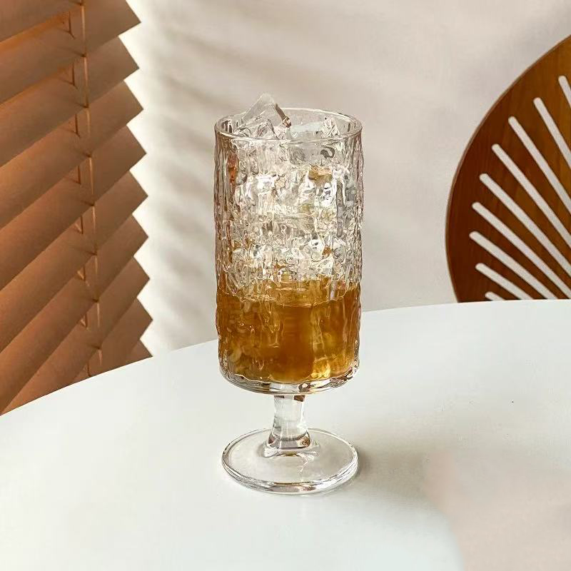 Verres décoratifs à motif glaciaire épais, 355 ml (12 oz), 12 pièces