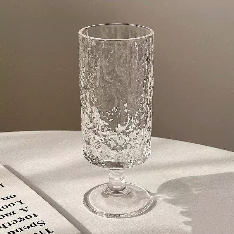 Verres décoratifs à motif glaciaire épais, 355 ml (12 oz), 12 pièces